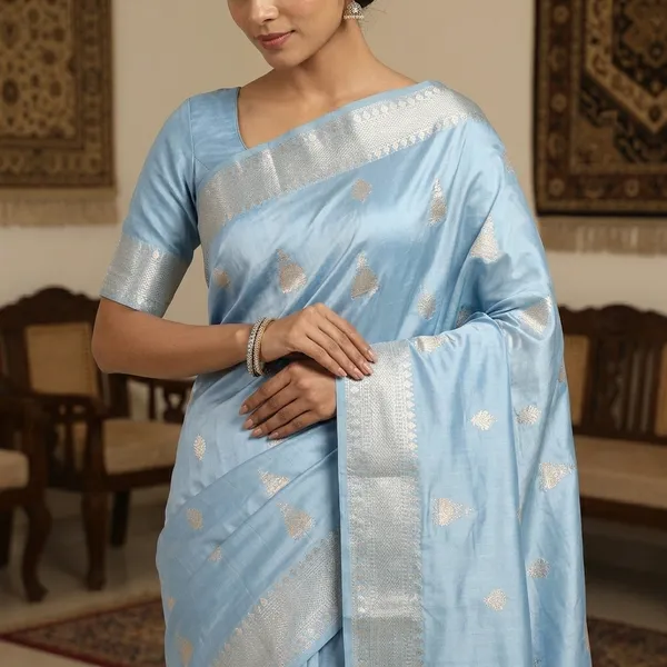 Semi_Silk__Saree_For_Women