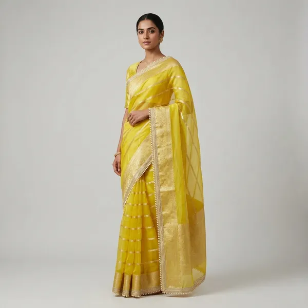 Yellow_Silk_Saree_For_Women