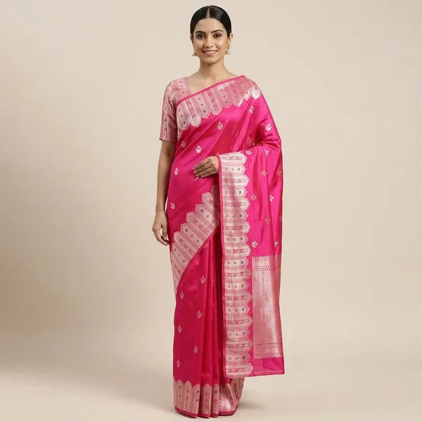 Semi_Katan_Silk_Saree_For_Women