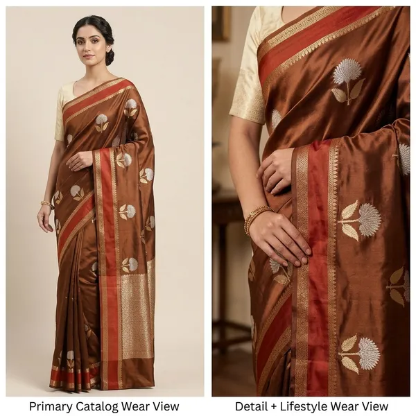 Brown_Silk_Saree_For_Women