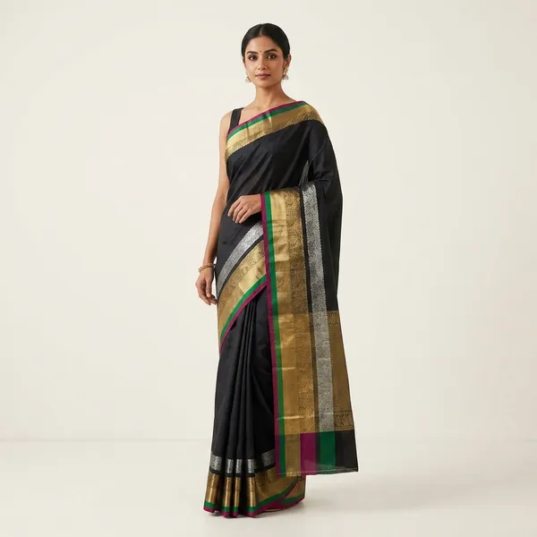 Black_Silk_Saree_For_Women
