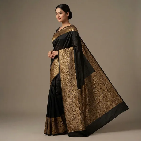 Black_Silk_Saree_For_Women