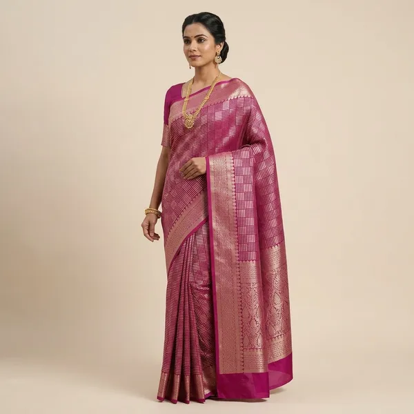 Pink_Silk_Saree_For_Women