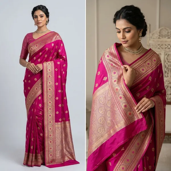 Pink_Silk_Saree_For_Women
