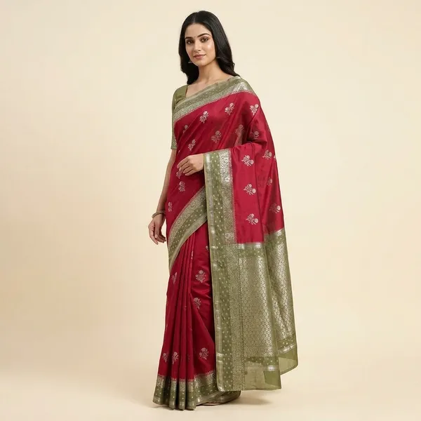 Semi_Silk_Saree_For_Women