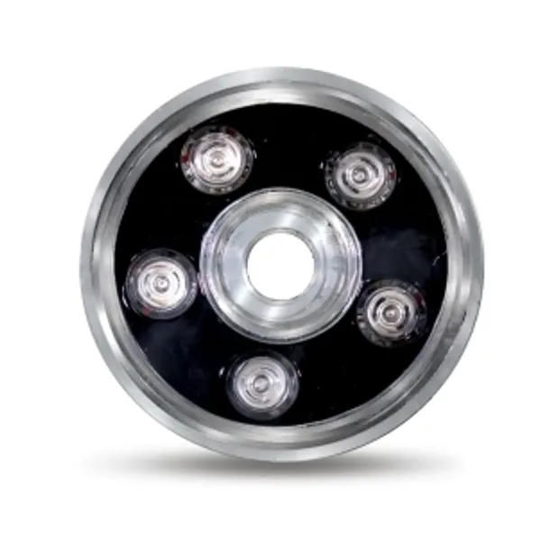 White_5W_Stainless_Steel_Underwater_Led_Pool_And_Fountain_Light