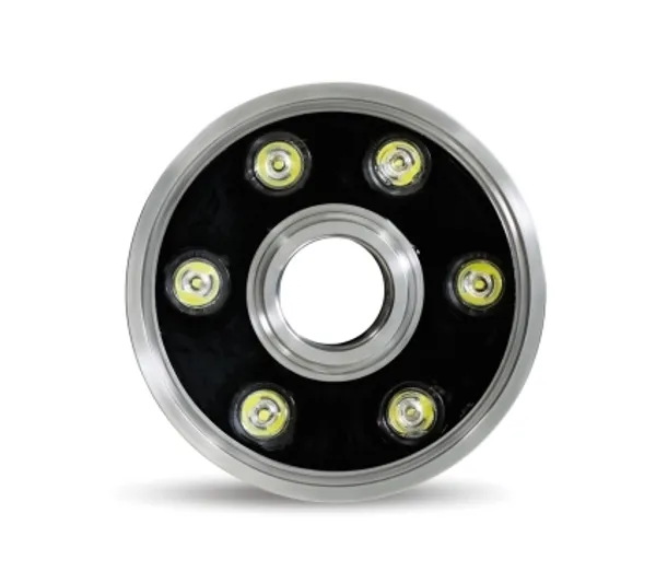 White_6W_Stainless_Steel_Underwater_Led_Pool_And_Fountain_Light