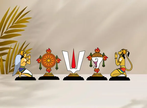Multicolor_MDF_Traditional_Indian_Cultural_Symbol_Figurine_Set