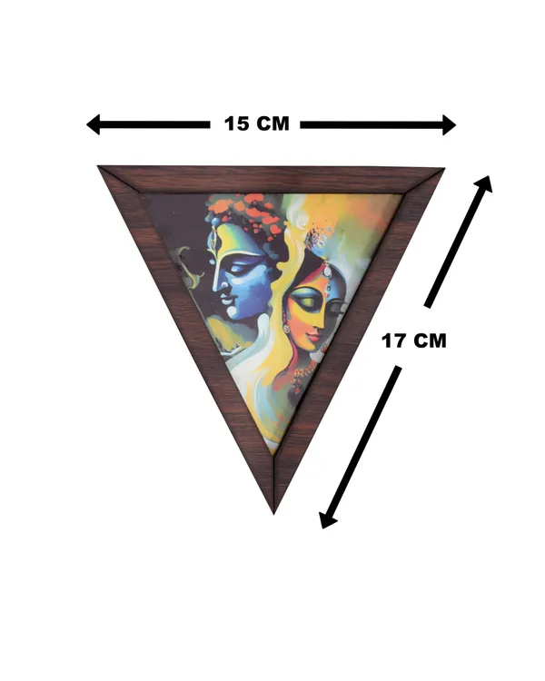 Multicolor_Wood_Indian_Motif_Triangular_Wall_Art_Set_Of_6