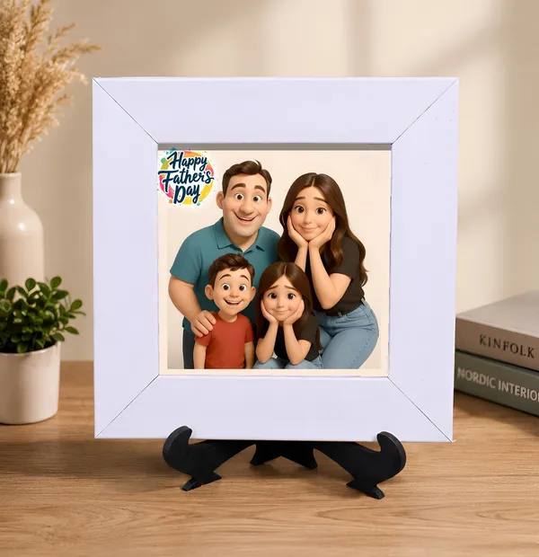 Happy_Father's_Day_Photo_Frame_With_Stand