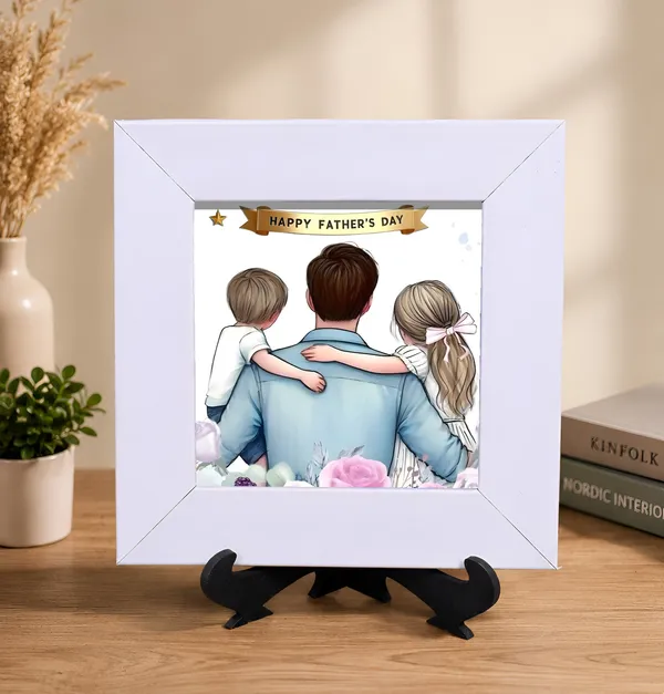 Happy_Father's_Day__Photo_Frame_With_Stand