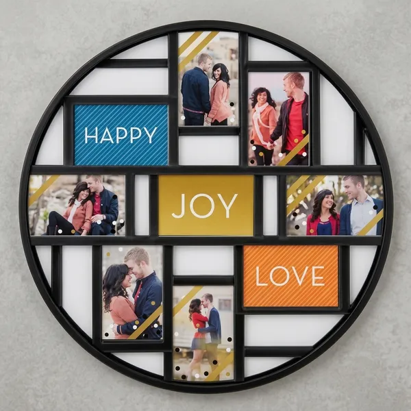 Multicolor_Metal_Modern_Round_Geometric_Collage_Photo_Frame