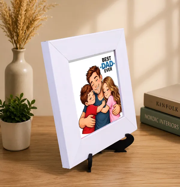 Best_Dad_Ever_Photo_Frame_With_Stand