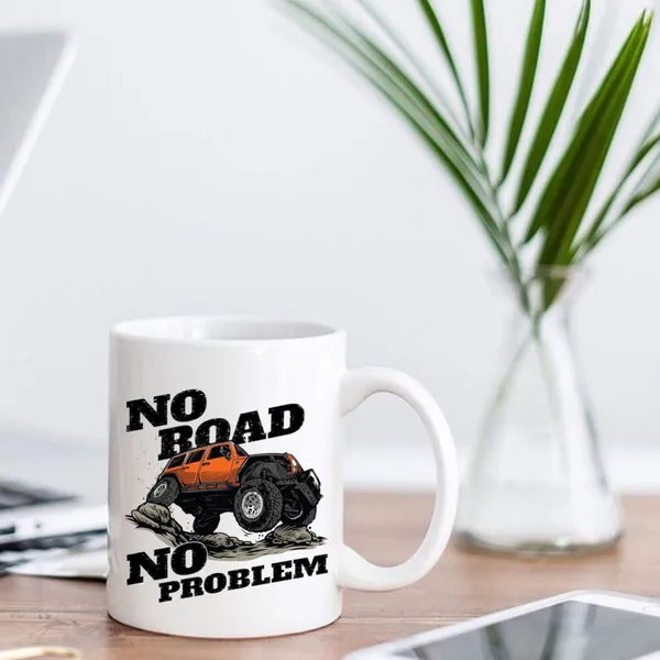White_Ceramic_Offroad_CAR_Design_Mug