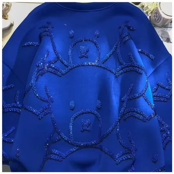 Blue_Blend_Embellished_Sweatshirt_For_Women
