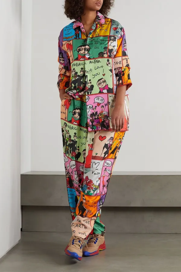 Multicolor_Silk_Printed_Pajama_Co_Ord_Set_For_Women