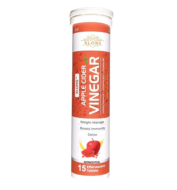 Xlons_Apple_Cider_Vinegar_Effervescent_Tablets_Weight_Management_And_Detox_Supplement_15_Tablets_Pack_Of_12