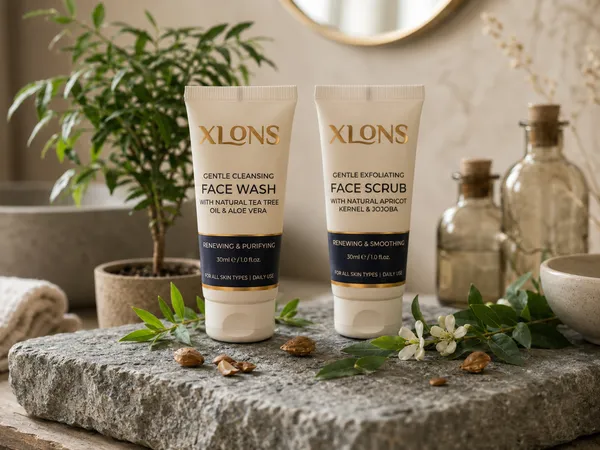 Pack_Of_2_Xlons_Gentle_Cleansing_Face_Wash_And_Exfoliating_Face_Scrub_
