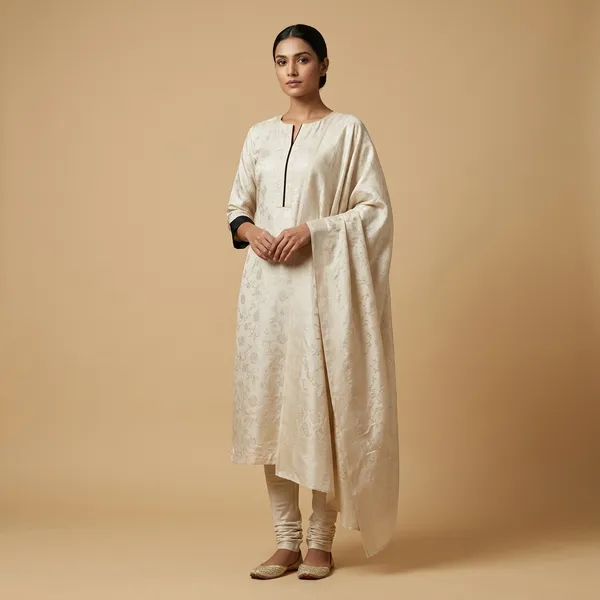 White_Crepe_Floral_Embroidered_Unstitched_Dress_Material_For_Women