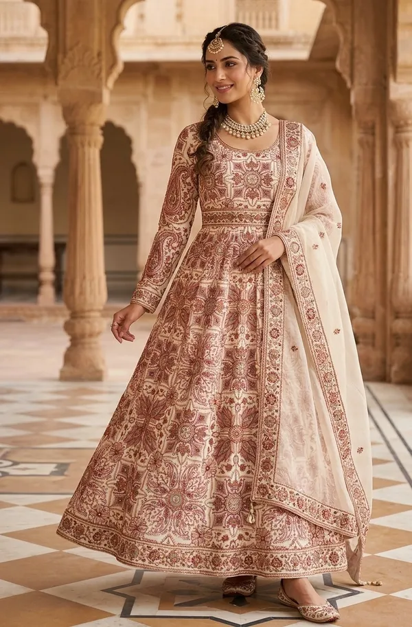 Pink_Georgette_Embroidered_Unstitched_Dress_Material_For_Women