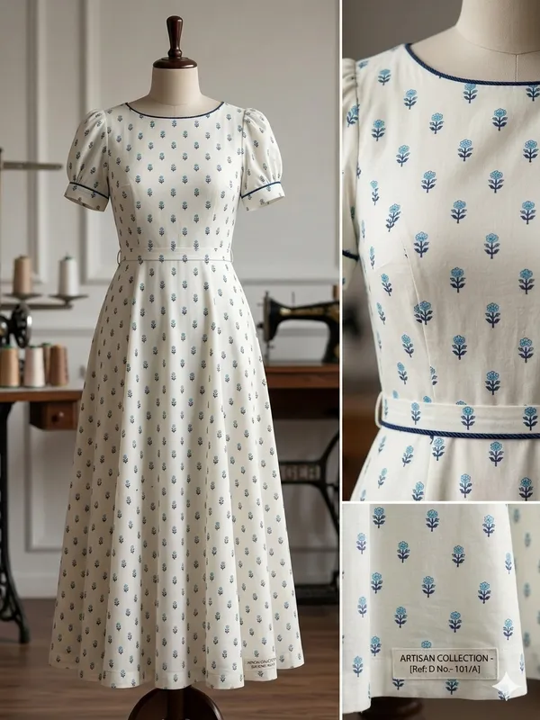 Unstitched_White_Kora_Cotton_Floral_Print_A-Line_Dress_Material_For_Women