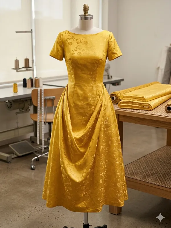 Yellow_Crepe_Floral_Embroidered_Unstitched_Dress_Material_For_Women