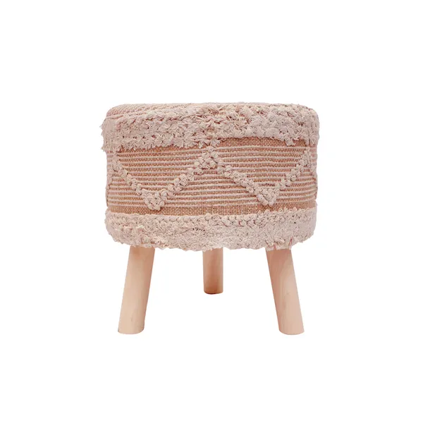 Boho_Wooden_Stools_Ottoman_Style_Stool_Viraasat_Handcrafted_Poufs