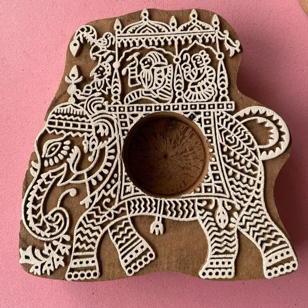 Tea_Light_Candle_Holder_Elephant_Shape