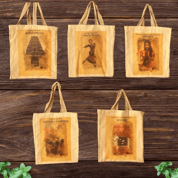 Viraasat_S_Architecture_Tote_Bag_Set_Of_5