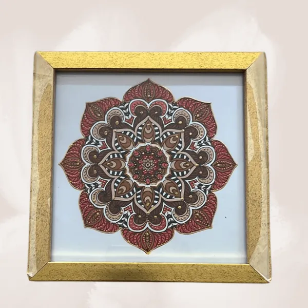 Hand_Painted_Mandala_Masterpiece_With_Elegant_Frame_8_X_8_Inch_Viraasat_The_Legacy