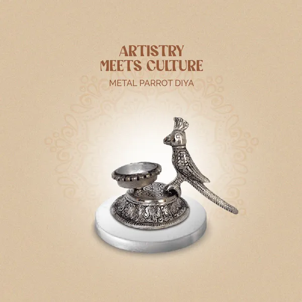 Traditional_Metal_Parrot_Diya