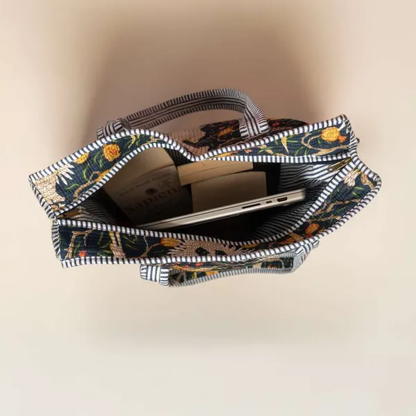 Jaipuri_Theme_Quilted_Bags_Black