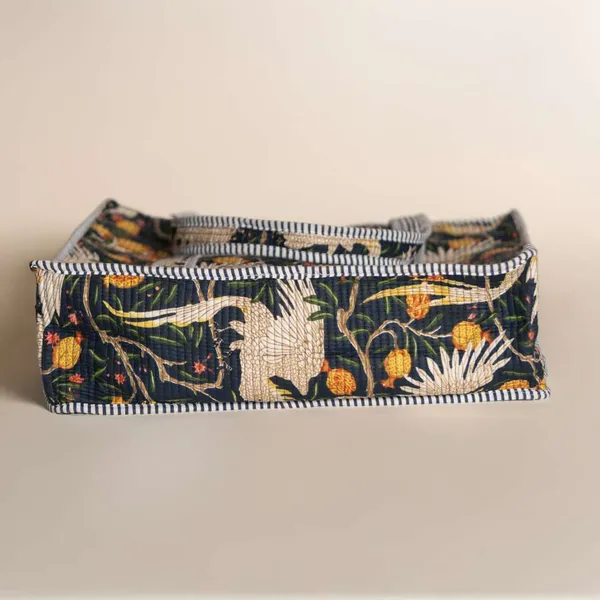 Jaipuri_Theme_Quilted_Bags_Black