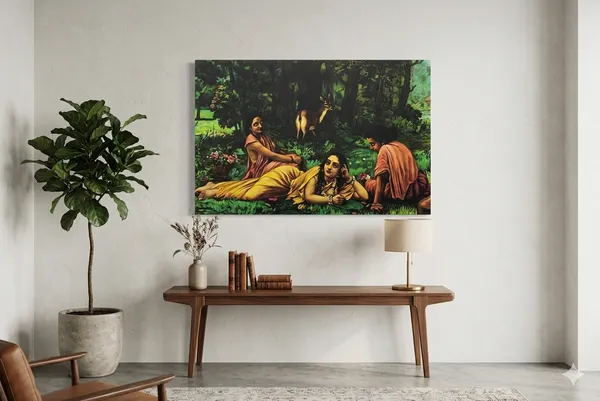 Multicolor_Canvas_Spiritual_Wall_Art_For_Living_Room,_Bedroom,_Meditation_Space_And_Pooja_Room