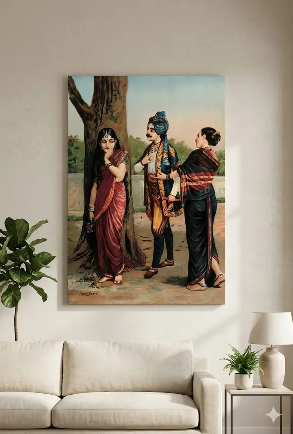 Multicolor_Canvas_Spiritual_Wall_Art_For_Living_Room,_Bedroom,_Meditation_Space_And_Pooja_Room