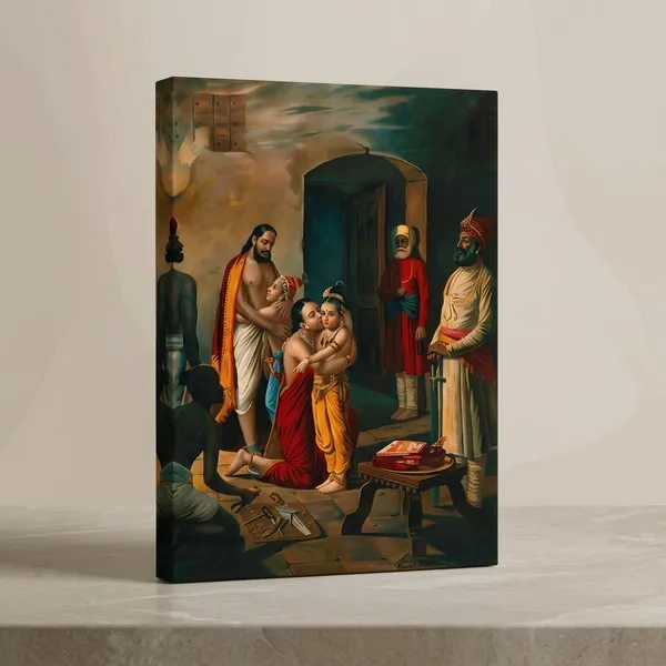 Multicolor_Canvas_Spiritual_Wall_Art_For_Living_Room,_Bedroom,_Meditation_Space_And_Pooja_Room