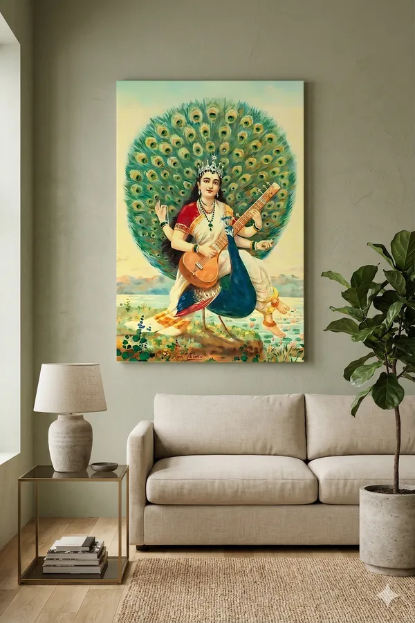 Multicolor_Canvas_Spiritual_Wall_Art_For_Living_Room,_Bedroom,_Meditation_Space_And_Pooja_Room