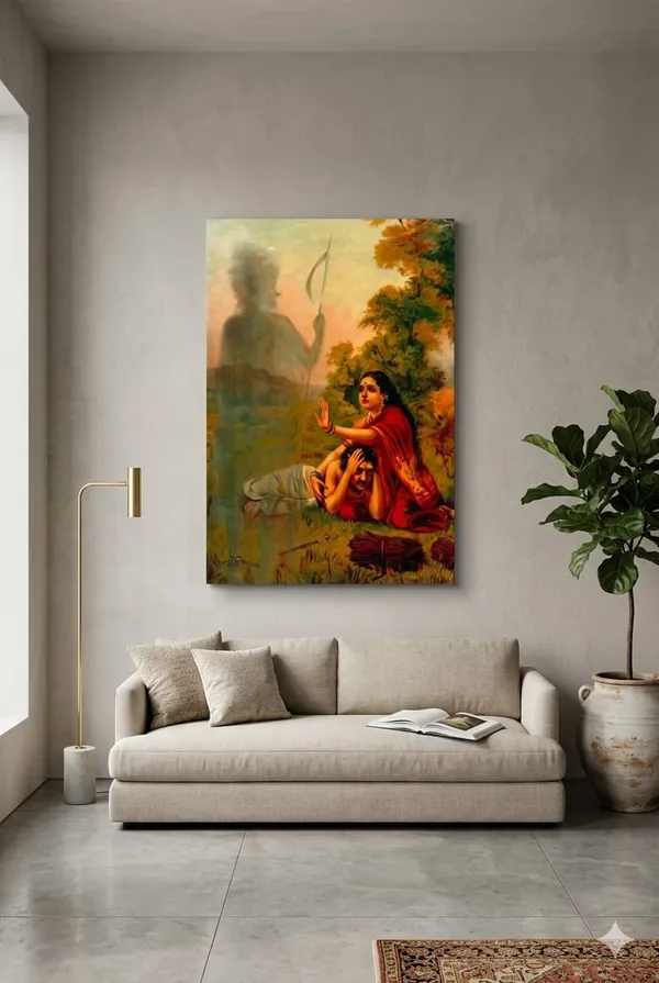Multicolor_Canvas_Spiritual_Wall_Art_For_Living_Room,_Bedroom,_Meditation_Space_And_Pooja_Room
