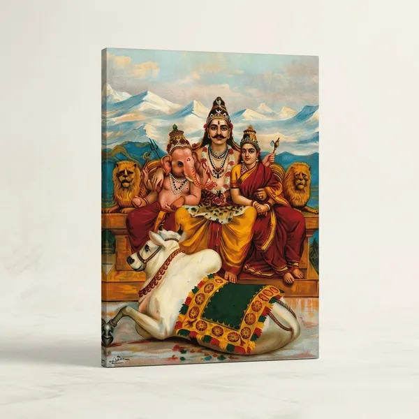 Multicolor_Canvas_Spiritual_Wall_Art_For_Living_Room,_Bedroom,_Meditation_Space_And_Pooja_Room