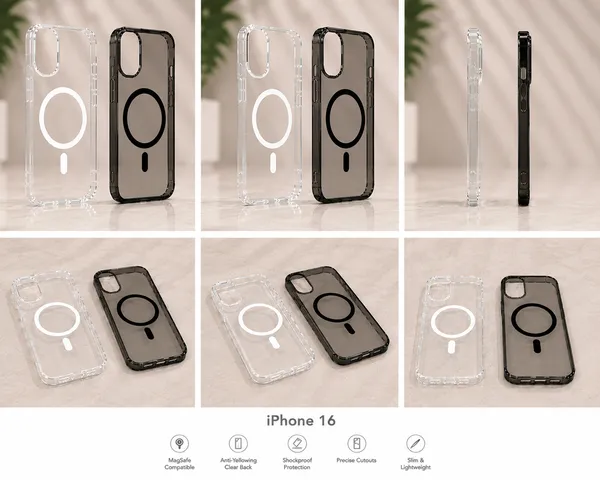Combo_Iphone_17_Black_Acrylic_Magsafe_And_Transparent_Acrylic_Magsafe