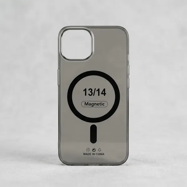 Iphone_13/14_Black_Acrylic_Magsafe