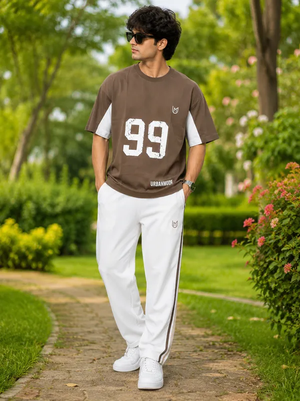 Brown_Cotton_Oversized_T-Shirt_For_Men