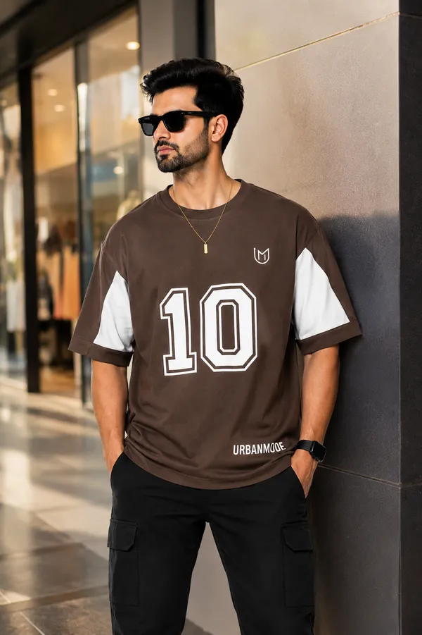 Brown_Cotton_Oversized_T-Shirt_For_Men