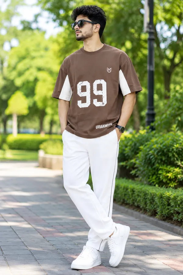 Brown_Cotton_Oversized_T-Shirt_For_Men