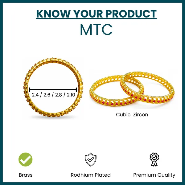 Gold_And_Red_Brass_Premium_And_Elegant_Bangle_For_Women