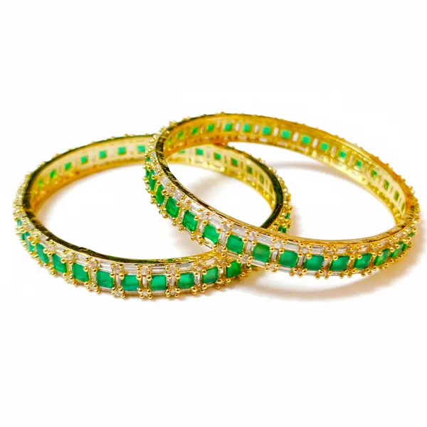 Pink_And_Green_Brass_Premium_And_Elegant_Bangle_For_Women_(Set_of_4)