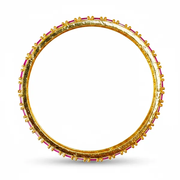 Gold_And_Ruby_Brass_Premium_And_Elegant_Bangle_For_Women