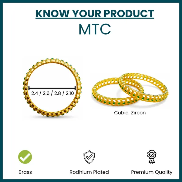 Gold_And_Green_Brass_Premium_And_Elegant_Bangle_For_Women