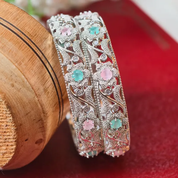 Mint_And_Pink_Brass_Premium_And_Elegant_Bangle_For_Women