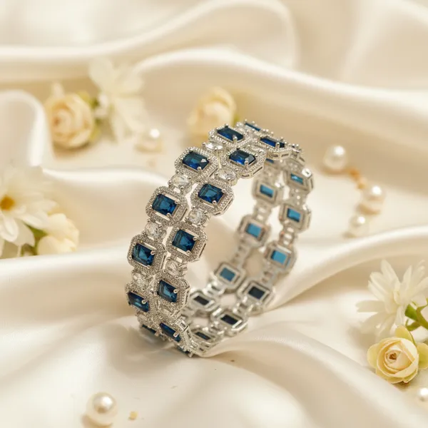 Silver_And_Blue_Brass_Premium_And_Elegant_Bangle_For_Women_Pack_of_2